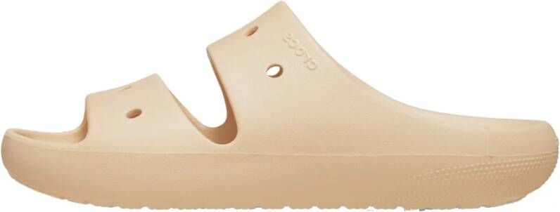 Crocs Klassieke Sandaal 2.0 Slides Beige Heren