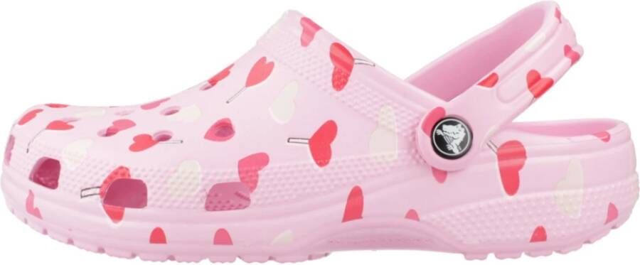 Crocs Klassieke Valentijnsdag Klompen Pink Dames
