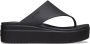 Crocs LiteRide Sleehak Sandalen Black Dames - Thumbnail 1