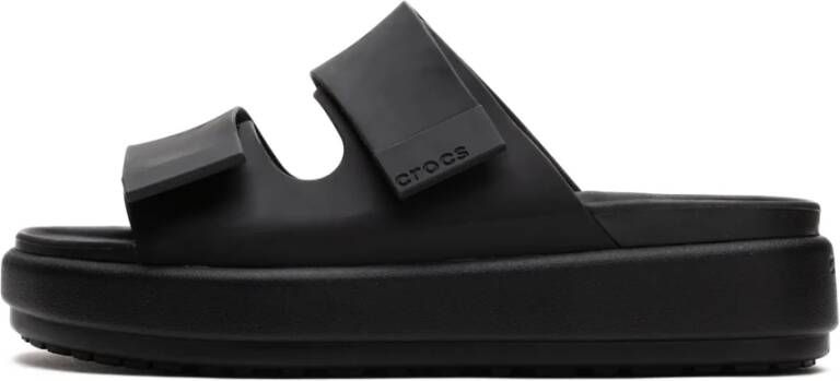 Crocs Luxe Sandal Brooklyn Stijl Black Dames