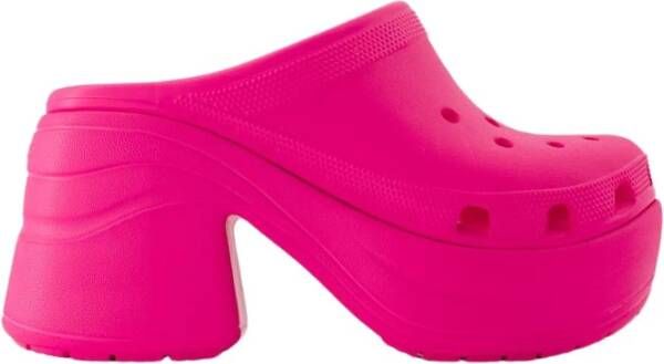 Crocs Roze Crush Sirene Sandalen Synthetisch Pink Dames