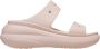 Crocs Classic Crush Sandal 207670-6UR Roze Slippers - Thumbnail 1
