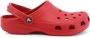 Crocs Rode Klassieke Unisex Sandalen Red Dames - Thumbnail 3