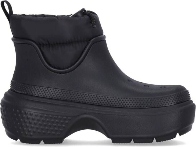 Crocs Stomp Puff Boot Zwart Black Heren