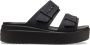 Crocs Slippers Brooklyn Low Wedge plateau zomerschoen pantoffels met gespsluiting - Thumbnail 2