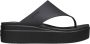 Crocs LiteRide Sleehak Sandalen Black Dames - Thumbnail 3