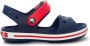 Crocs Kids Crocband Sandal Sandalen maat C10 blauw - Thumbnail 2