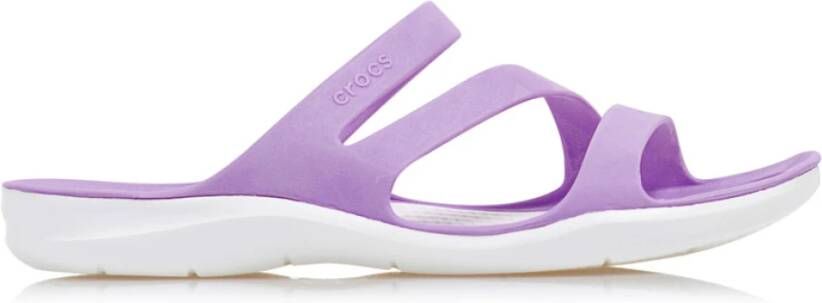 Crocs Waterdichte lichtgewicht sandalen Purple Heren