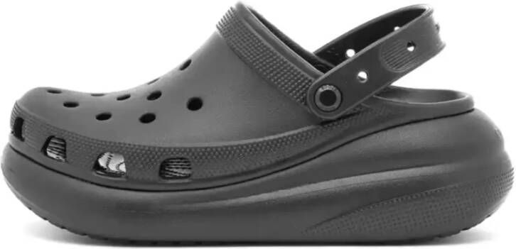 Crocs Zwarte Crush Klomp Schoenen Black Dames