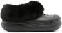 Crocs Zwarte Instap Sandalen met Nepbont Trim Black Heren - Thumbnail 1