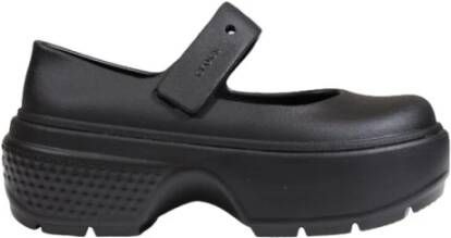 Crocs Zwarte Mary Jane Sandalen Model 207008 Black Dames