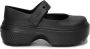 Crocs Zwarte Mary Jane Plateau Schoenen Black Dames - Thumbnail 1