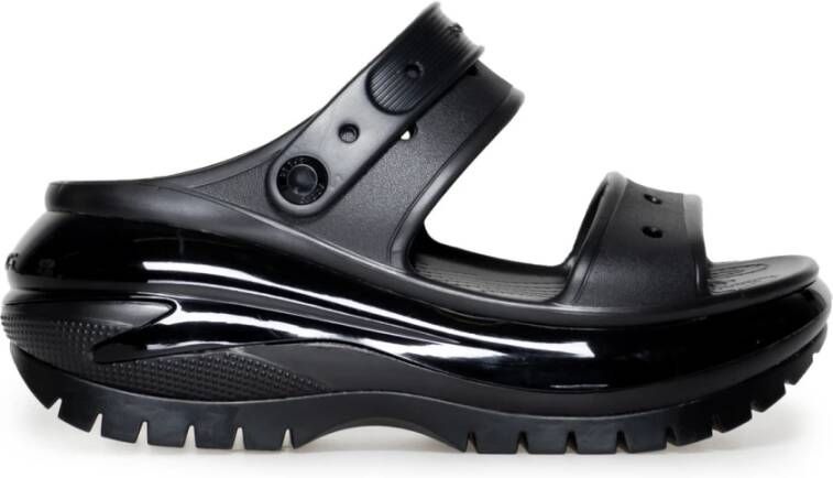 Crocs Mega Crush Sandaal Lente Zomer Collectie Black Dames