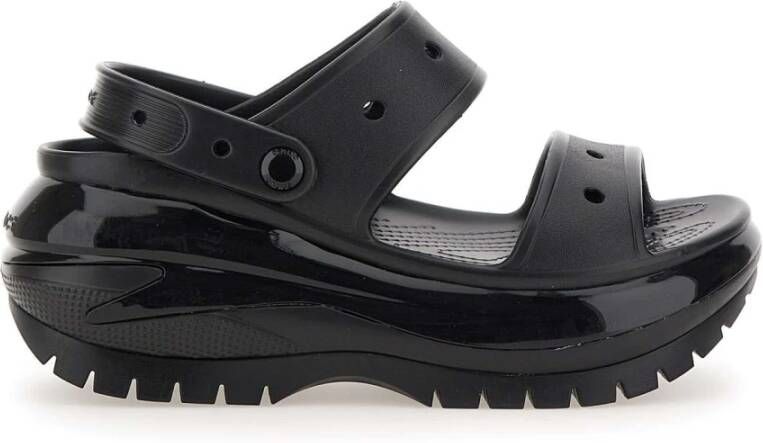 Crocs Mega Crush Sandal Black- Black