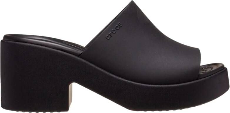 Crocs Zwarte Sandalen voor de Zomer Black Dames