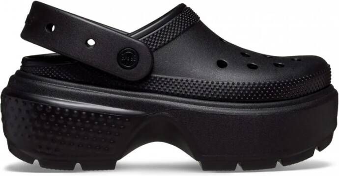 Crocs Classic Stomp Sandalen & Slides Dames Black maat: 36 37 beschikbare maaten:36 37 38 39 40 41 42