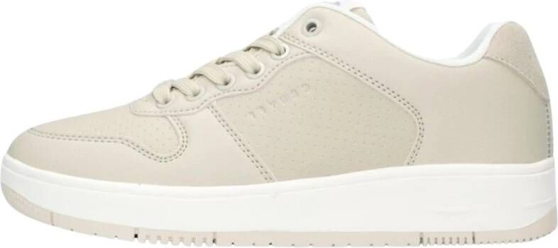 Cruyff Beige Leren Lage Sneakers Beige Dames