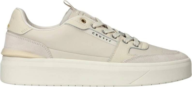 Cruyff Beige Tennis Sneaker met Optimaal Comfort Beige Heren