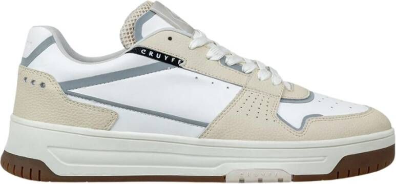 Cruyff Collegam Sneakers Heren Wit Beige Multicolor Heren