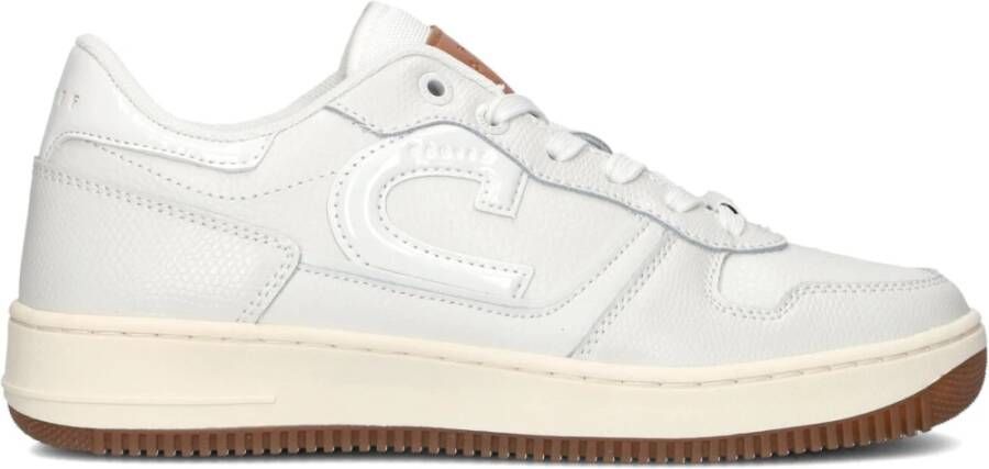 Cruyff Witte Leren Lage Top Sneakers White Dames