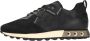 Cruyff Zwarte Runner met Gouden Accenten Black Heren - Thumbnail 3