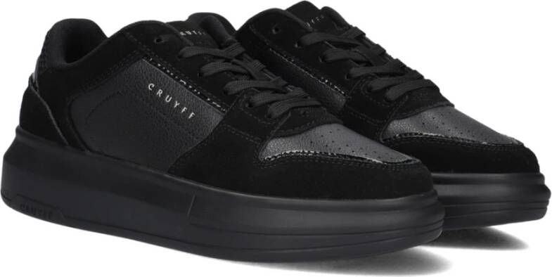 Cruyff Zwarte Tennis Court Sneakers Black Dames