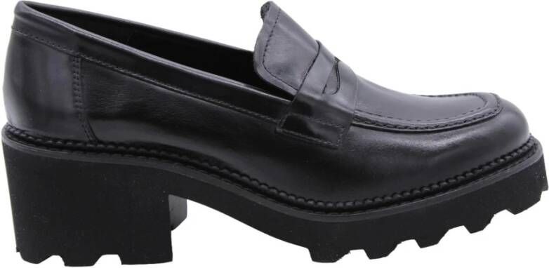 Ctwlk. Gudrun Mocassin Schoenen Black Dames