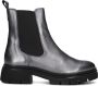 Ctwlk. Metallic Leren Chelsea Boots Felvis Black Dames - Thumbnail 3