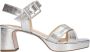 CTWLK Sandalen Dames Tamouch Maat: 40 Materiaal: Leer Kleur: Zilver - Thumbnail 3