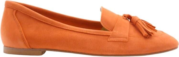 Ctwlk. Stijlvolle Baccarat Loafers Orange Dames