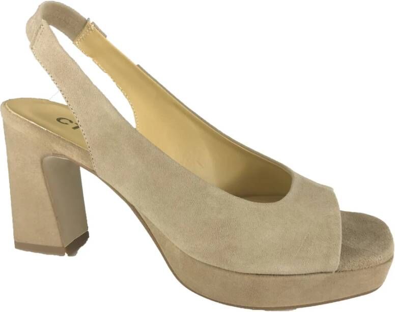 Ctwlk. Stijlvolle Sandaal Schoenen voor Vrouwen Brown Dames