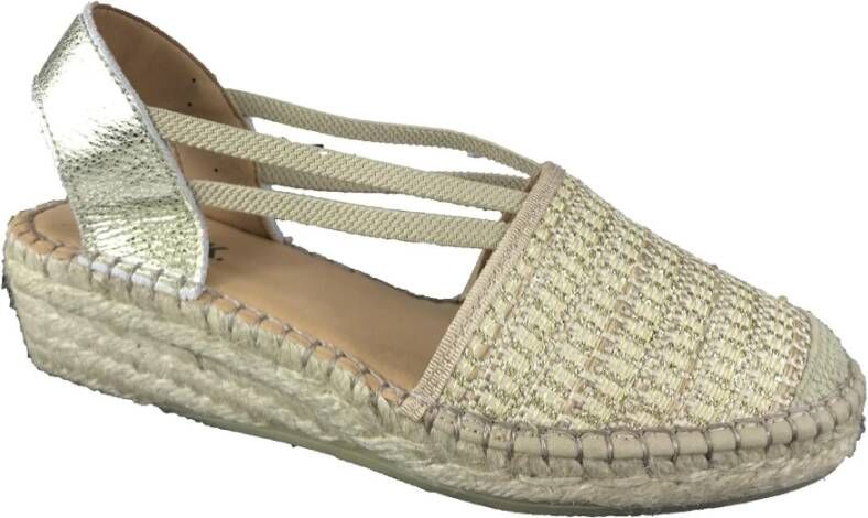 Ctwlk. Stijlvolle Sandalen voor Vrouwen Beige Dames