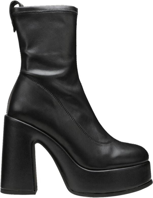 Cult Bjork Platform Dames Enkellaars Black Dames