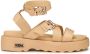 Cult Bruine Lage Sandalen voor Vrouwen Brown Dames - Thumbnail 1