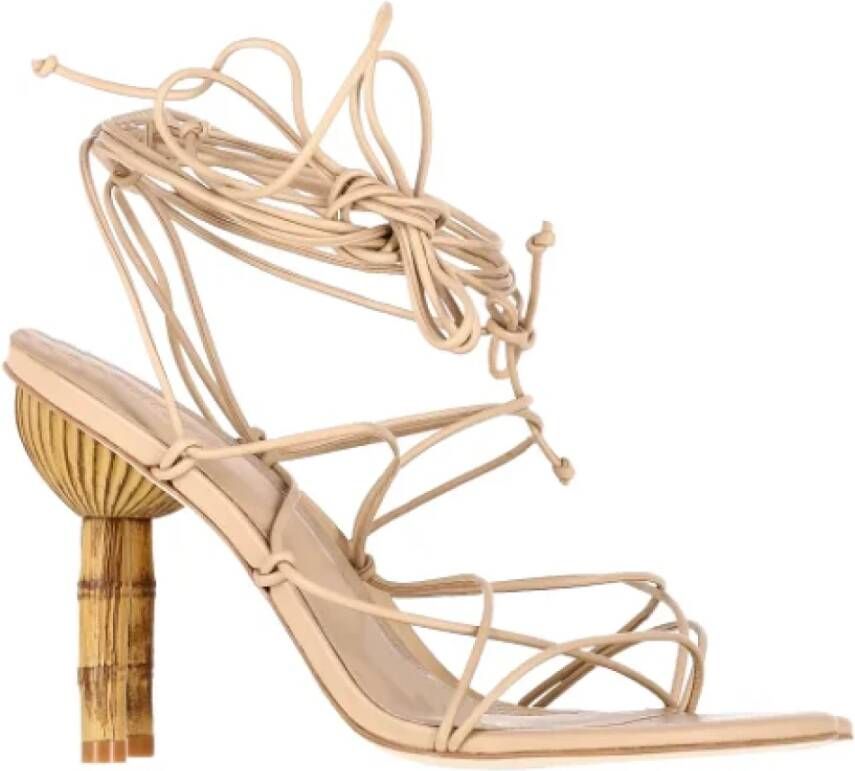 Cult Gaia Leather heels Beige Dames