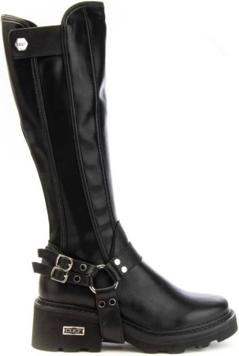 Cult Grace High Boot Dames Leer Black Dames