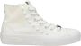 Cult Hoge Top Canvas Sneakers White Dames - Thumbnail 1