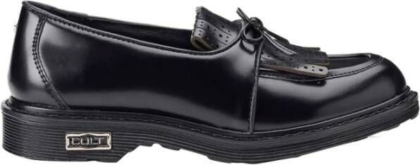 Cult Moderne Zwarte Platte Schoenen Black Dames