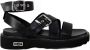 Cult Zwarte Enkelband Sandalen Black Dames - Thumbnail 2