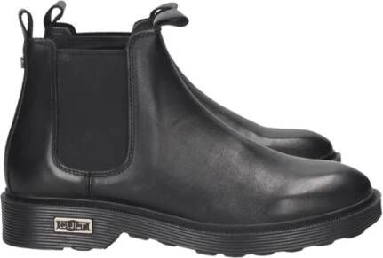 Cult Zwarte Beatles Instap Schoenen voor Heren Black Heren