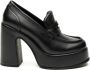 Cult Zwarte Mocassin Platte Schoenen Black Dames - Thumbnail 1