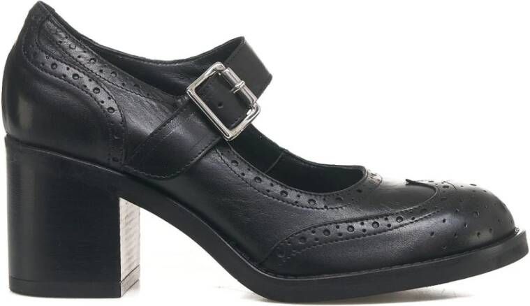 Curiosite Zwarte Pumps Schoenen Aw24 Black Dames