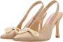 Custommade Ayanna Satin Pearl Pumps Beige Dames - Thumbnail 1