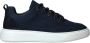 Cycleur de Luxe Blauwe Leren Sneaker met Versterkte Ondersteuning Blue Heren - Thumbnail 1