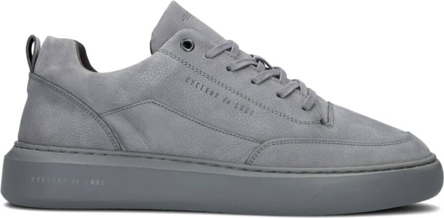 Cycleur de Luxe Grijze Sneaker Roubaix Stijlvol Ontwerp Gray Heren