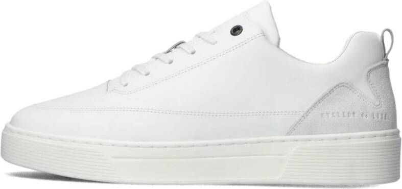 Cycleur de Luxe Heren Witte Lage Sneakers White Heren