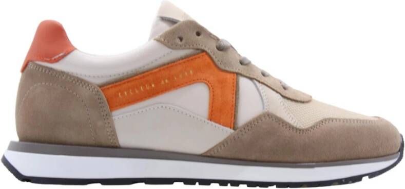 Cycleur de Luxe Linda Sneaker Stijlvol en Comfortabel Beige Heren