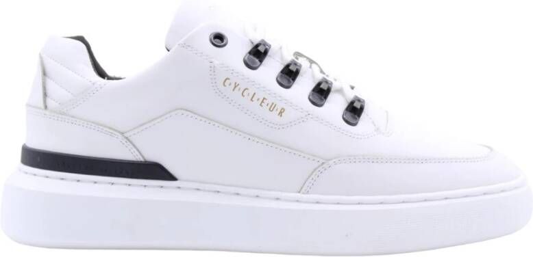 Cycleur de Luxe Stijlvolle Sneaker Dekker White Heren