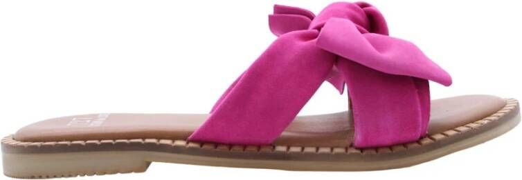 Cycleur de Luxe Stijlvolle Zomer Sliders Pink Dames