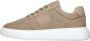 Cycleur de Luxe Taupe Nubuck Lage Sneakers Beige Heren - Thumbnail 1